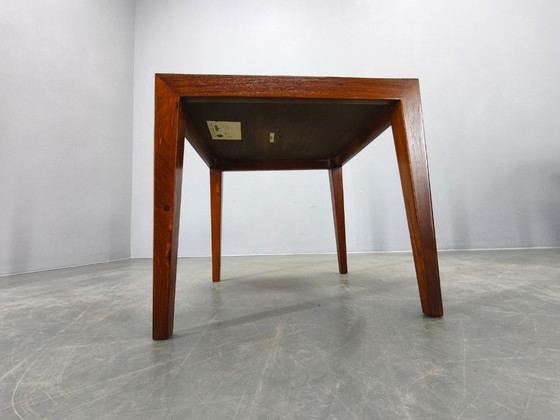 Image 1 of Severin Hansen Square Coffee Table for Haslev, Denmark 1960s