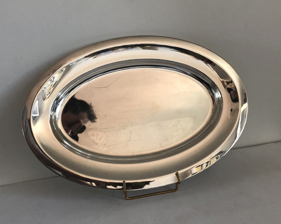 Image 1 of Christofle versilberte Servierplatte