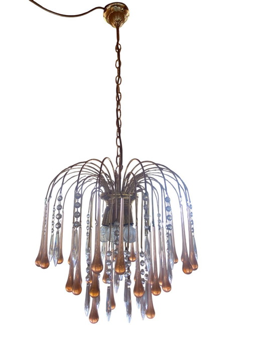 Hollywood Regency hanging lamp