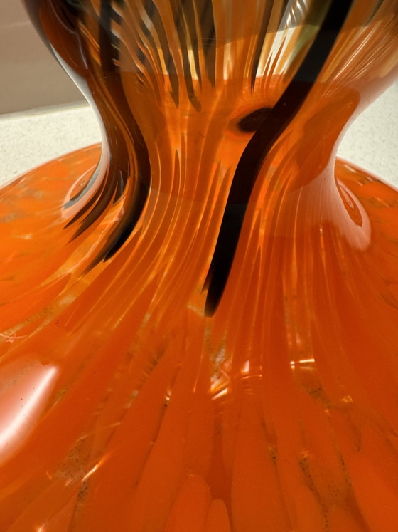 Image 1 of Designer bottle vases (2x) space age