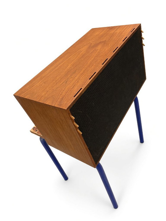 Meuble lecteur média/disques LP en teck par Poul Cadovius pour Cado, années 1960 – Buffet bas, Wood (photo 10 of 11)