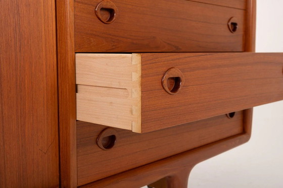 Vintage Danish sideboard by H.P. Hansen, 1960s – Wood, Scandinavian (photo 11 of 15)