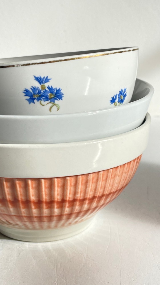 Image 1 of Vintage Ceramic Blueberry Bowls
