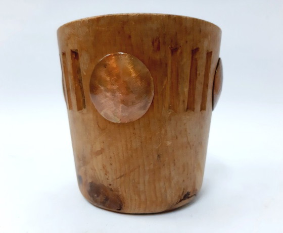 Image 1 of Portapenne in legno vintage