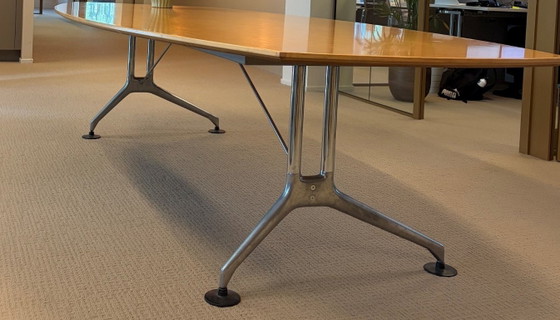 Vitra Eames Segmented Table Wood - Chrome – Dining tables (photo 2 of 7)