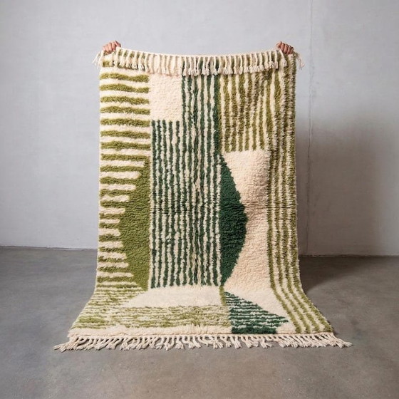 Auténtica alfombra bereber tradicional hecha a mano de 1,4/2,6 m. – Ahrend, Wool (photo 7 of 7)