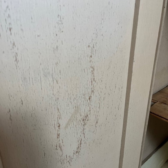 Image 1 of Antiek botergeel keukendressoir, eind 19e - begin 20e eeuw