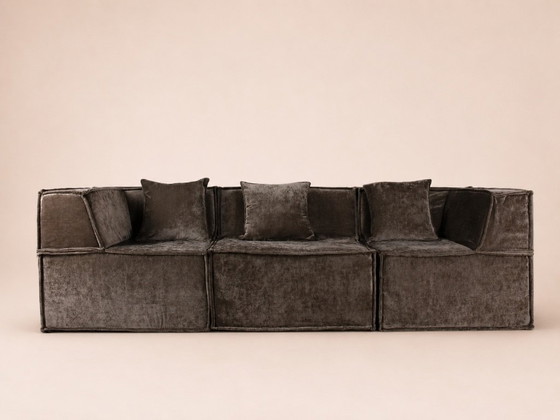 Image 1 of Gratis verzending Nieuw, modulaire bank, vintage stijl uit het midden van de vorige eeuw