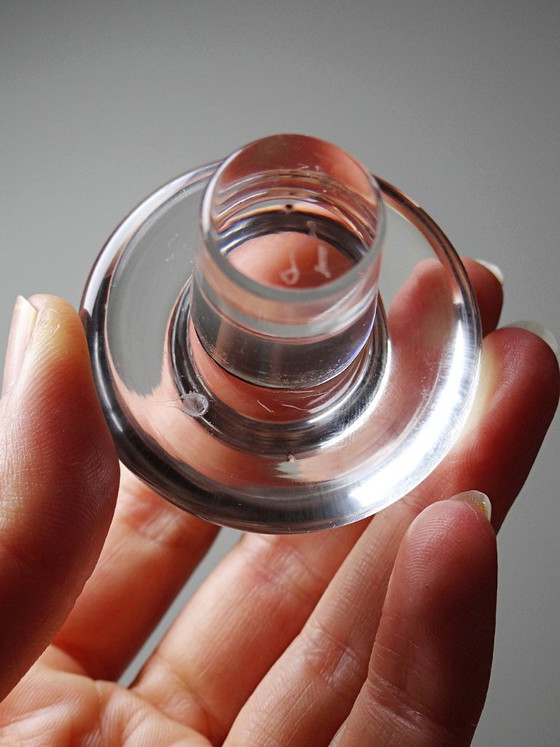 Image 1 of Carafe en cristal gravé modèle "Alhambra" Baccarat années 1900-1920