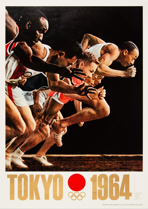 Originele Olympische Posters Plakat Japan / Set van 18 / 1976