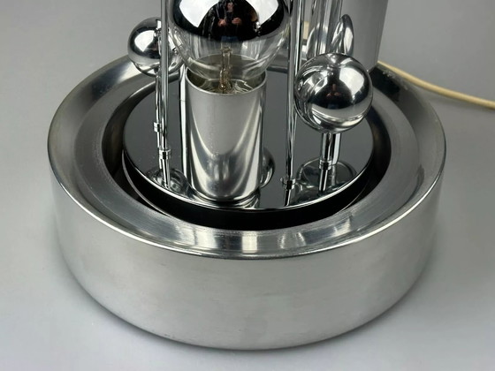 Image 1 of 60s 70s table lamp ball lamp Doria "Big Ball" glass space age design
