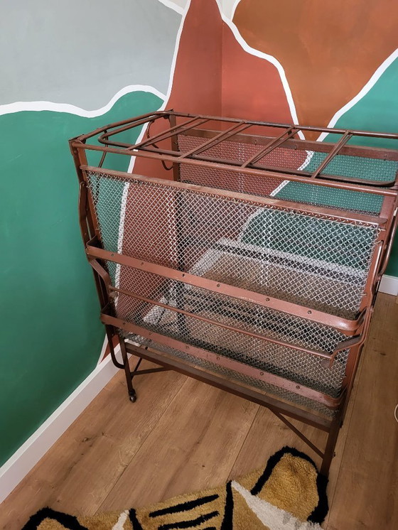 Image 1 of Letto antico francese a doghe brocante