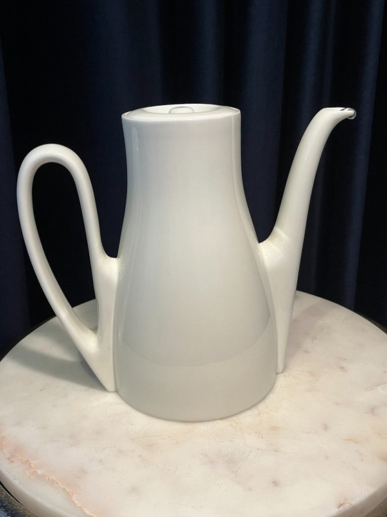 Image 1 of Vintage MCM Fürstenberg & SUS “Thermisol” Insulated Teapot – 1.5L – Art Deco Style