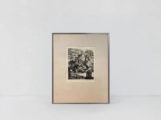 Johan Breuker Bomarzo-Orsini I - Firmato a mano | 1977 – Arte, Glass, Metal (photo 6 of 6)