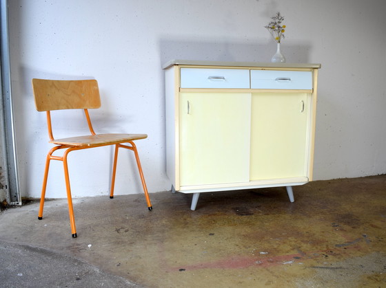Image 1 of 1950s Vintage Cuisine Cabinet Dresser