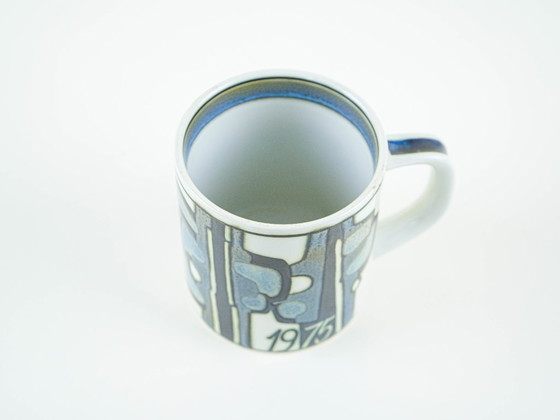 Image 1 of Tazza in ceramica, design danese, 1975, designer: Bodil Buch, produttore: Royal Copenhagen
