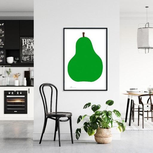 La Pera - Enzo Mari Serie della Natura 1963 - Poster 70 x 100 cm