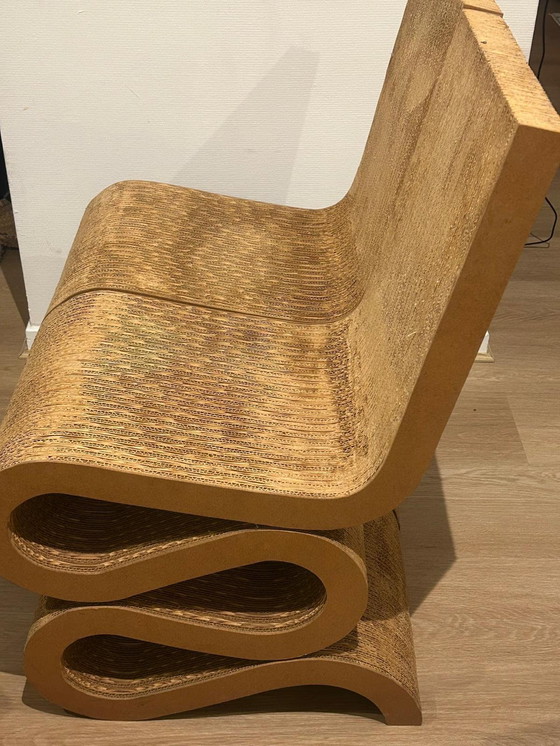 Image 1 of 2 Vitra Wiggle Side Frank Gehry Stoelen + Salontafel