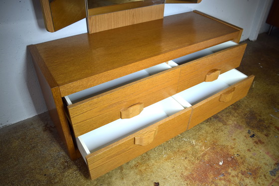 Image 1 of Toletta con specchio vintage anni '70 Schmink Kommode