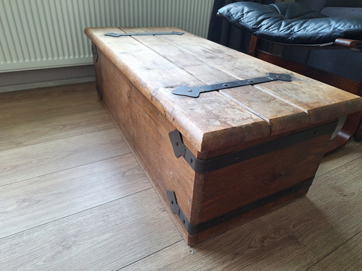 Beautiful wooden storage box