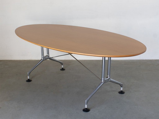 Vitra Spatio table ovale 210x110 cm design Antonio Citterio