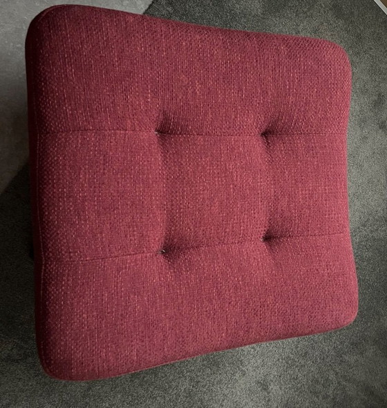 Image 1 of Bellissima poltrona girevole con poggiapiedi di IKEA