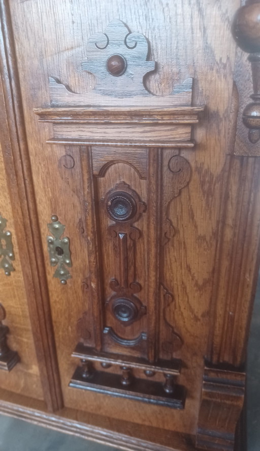 Armoire à pharmacie ancienne armoire murale de pharmacie 1890 Gründerzeit