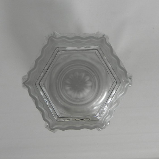 Image 1 of Plafonnier Art Déco, modèle gratte-ciel, Muller Frères par Francis Hubert, années 1930