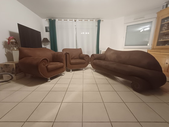 Image 1 of BRETZ Gaudi sofa and 2 armchairs set