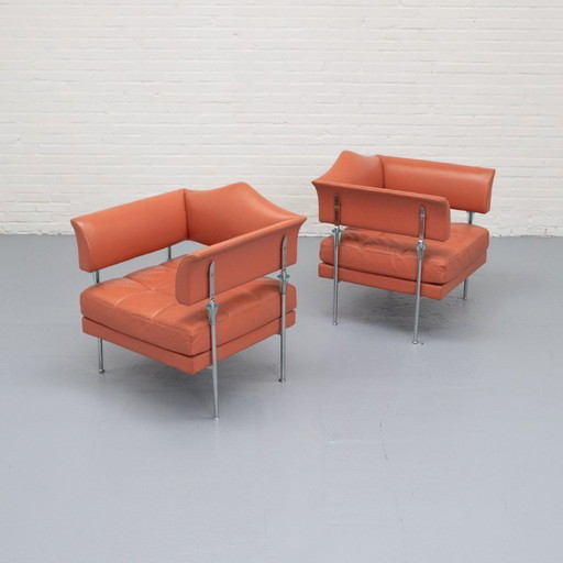 Set van 2 Hydra Sirius Fauteuils Poltrona Frau 