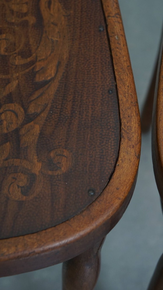Image 1 of 4 x Antiker Jacob und Josef Kohn Bugholz Design Thonet Stuhl aus dem frühen 20.