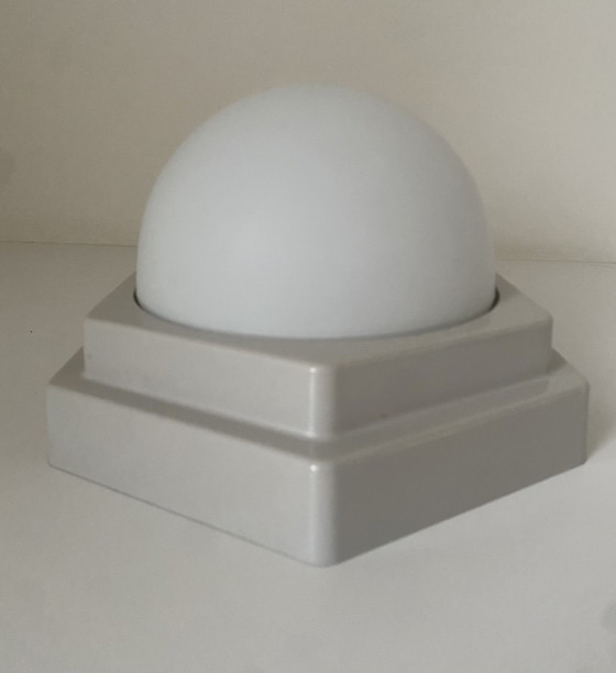 Image 1 of Bellissima lampada da soffitto dal design vintage Herda Hexagon, lampada da soffitto anni '80 - lampada da soffitto.