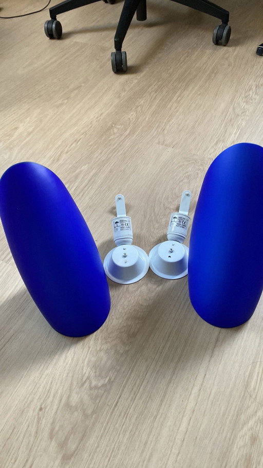 2x Peroni Design-Wandlampen