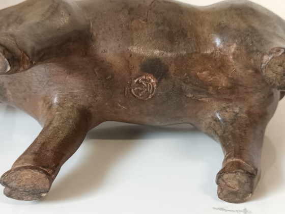 Image 1 of Bronzo Cochon mâle Pierre Chenet