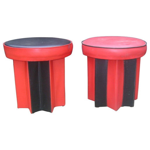 Set of Mid-Century Stools, 1950s
