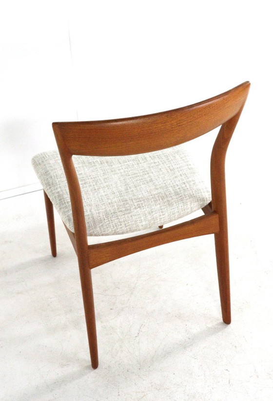 Set 6 Sedie da pranzo R. Borregaard per Viborg vintage imbottite restaurate – Wood (photo 10 of 16)