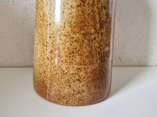 Jean Austruy enameled gres vase