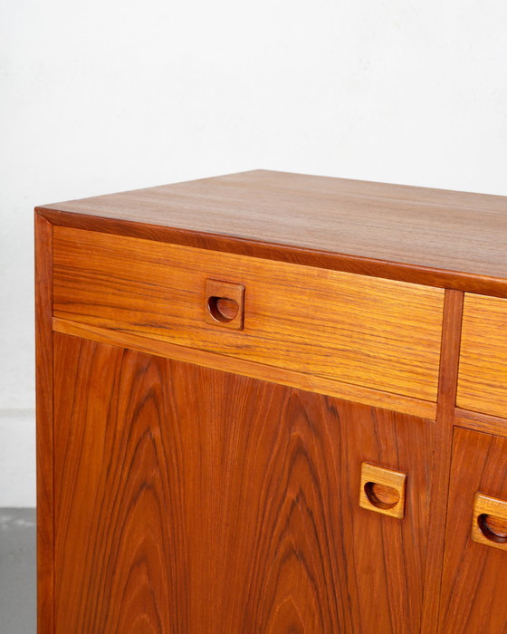 Image 1 of Danish Sideboard Made Of Teak By E. Brouer For Brouer Møbelfabrik