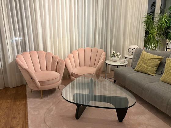 Image 1 of 2x Poltrona Perla di Richmond Interiors – velluto rosa
