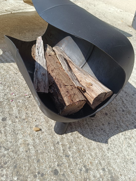 Image 1 of Chimenea reciclada "STYLIFED" - Botella de gas de 13 kg transformada