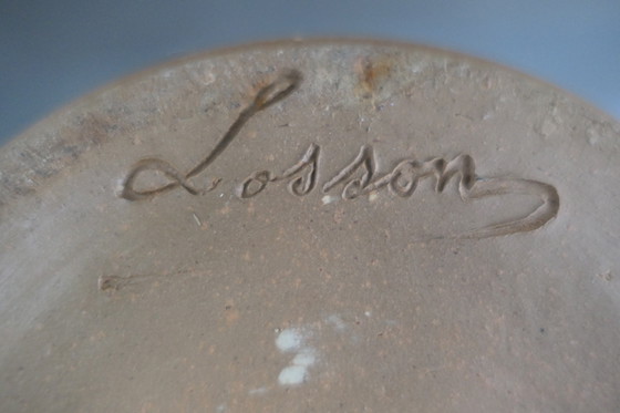 Image 1 of Vintage Losson Bouffioulx Belgium Kan / Vaas