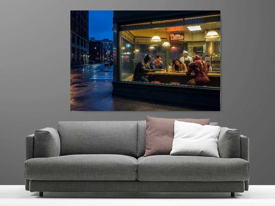 Image 1 of Foto afgedrukt op plexiglas of aluminium / Beperkte oplage / Straatkunst / Originele decoratie / Geïnspireerd door Edgar Hooper