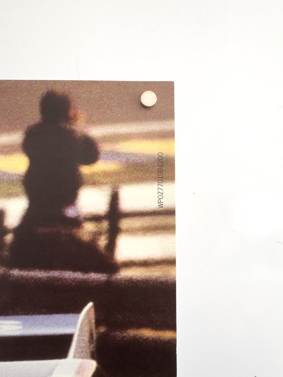 Image 1 of 🏁 Originele vintage Porsche 24 uur van Le Mans uit 1987 / Poster - XL 76 × 102 cm