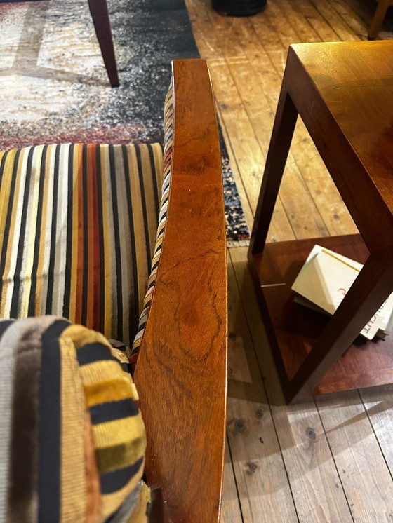 Image 1 of Magnifique ensemble de deux fauteuils pivotants Art Déco Schuitema « Frank »