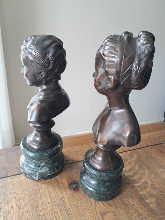 Image 1 of Busti di bronzo