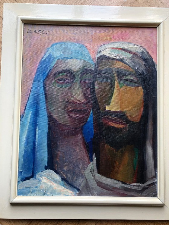 Image 1 of Bedouin couple Edmond Bellefroid