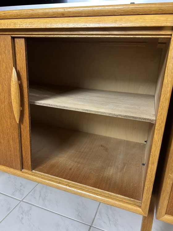 Image 1 of Parete attrezzata indipendente in stile scandinavo vintage