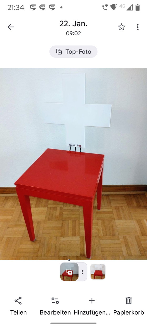 Image 1 of Chaise en croix suisse de Reto Kaufmann