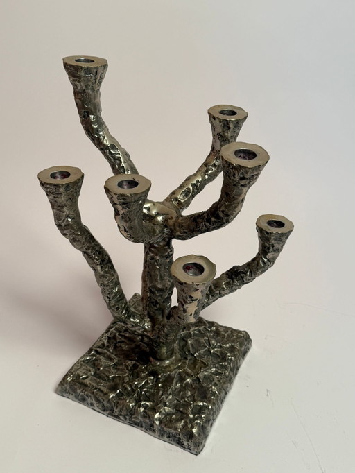 Vintage design Brutalist Candlestick ('60/'70)