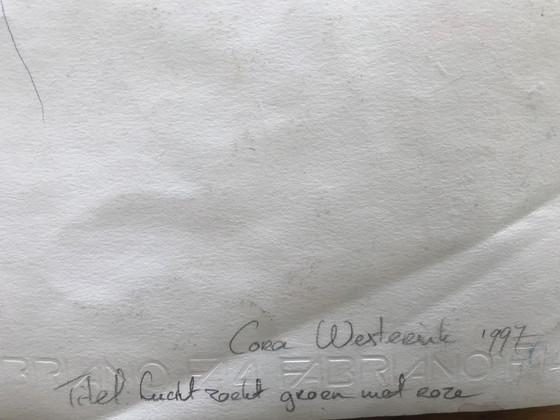 Image 1 of Cora Westerink - Mixed media on paper 50 x 70 cm